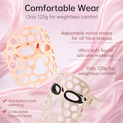 AeroLattice™ Glow Mask – Skin Rejuvenation & Acne Treatment